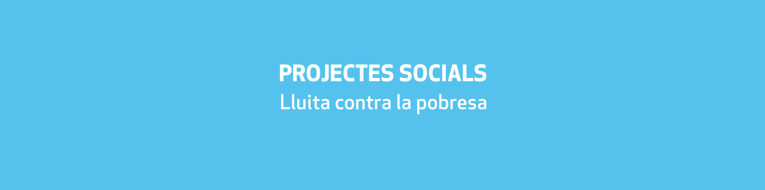 projectes socials