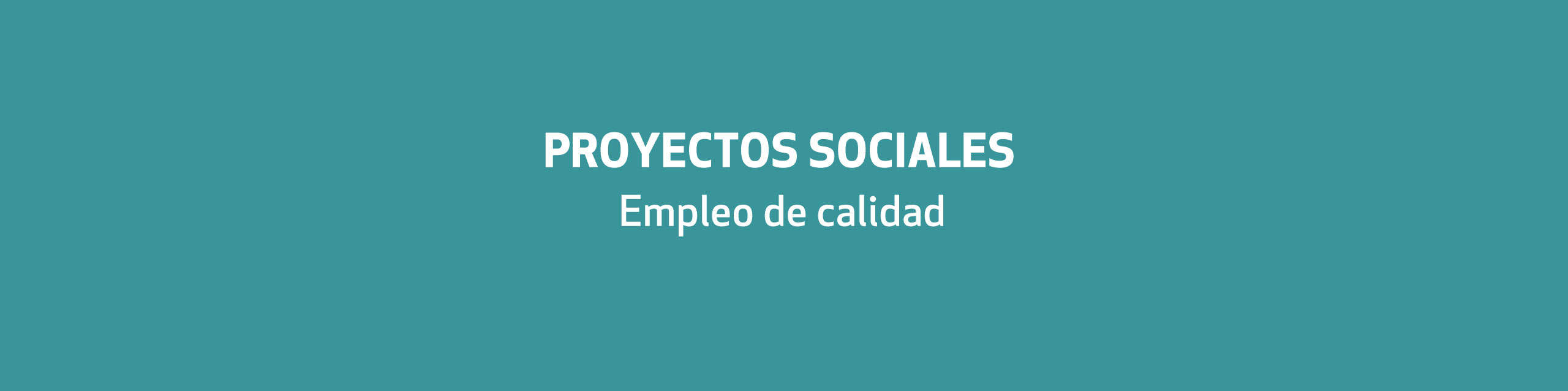 projectes socials